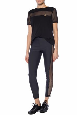 T-shirt with transparent elements, zdjęcie 2 T-shirt with transparent elements od Plein Sport